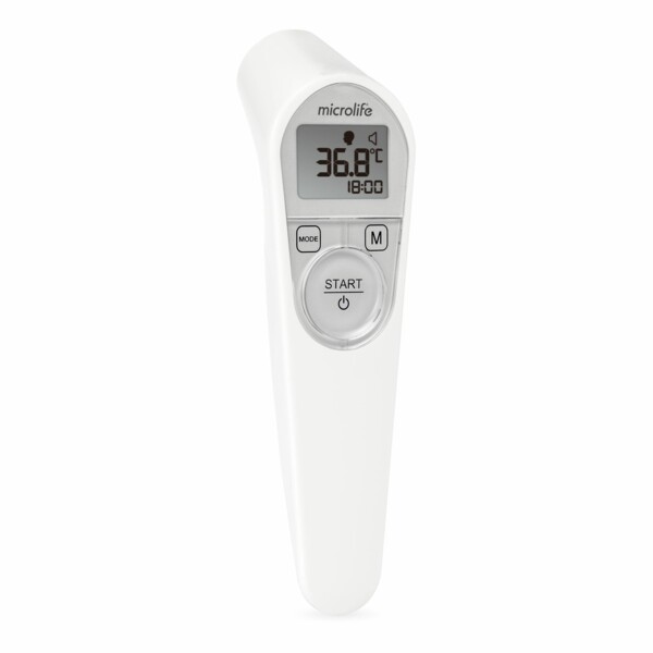 Thermomètre frontal connecté - Sans contact - avec Bluetooth - NC